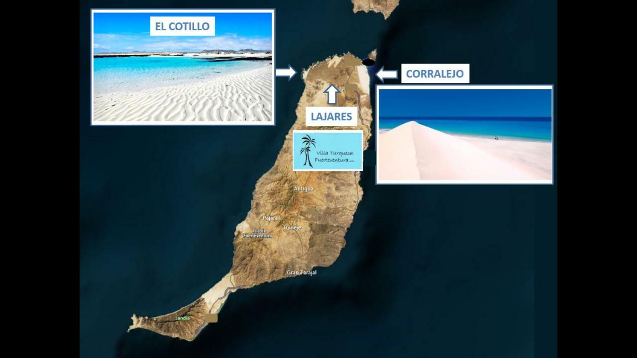 Turquesa 1 Fuerteventura Villa Lajares Luaran gambar